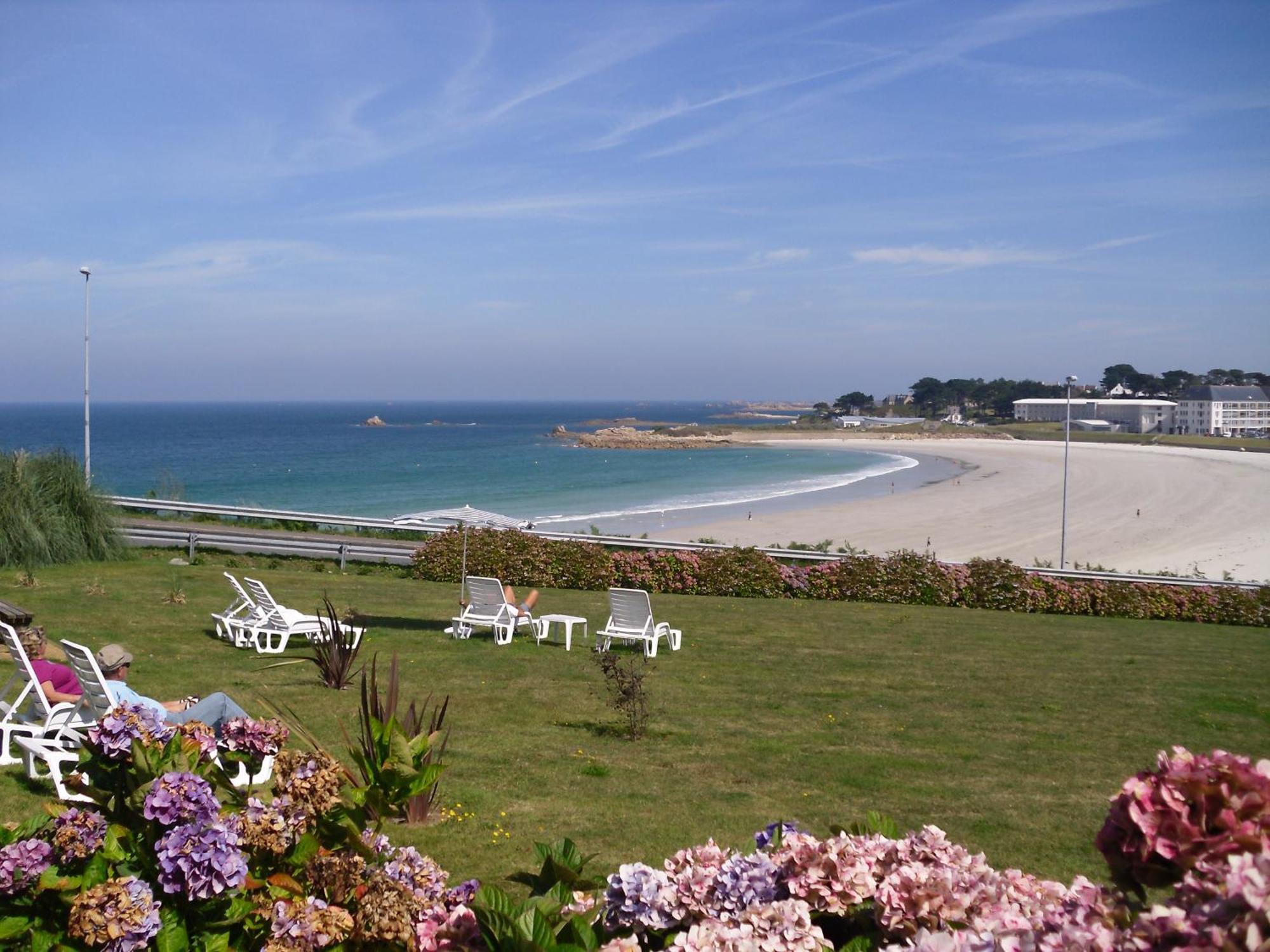 Les Terrasses De La Plage De Trestel Trevou-Treguignec Экстерьер фото