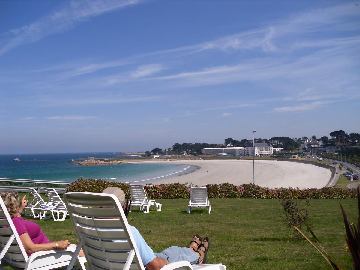 Les Terrasses De La Plage De Trestel Trevou-Treguignec Экстерьер фото